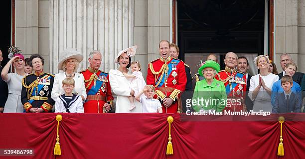Zara Phillips, Princess Anne, The Princess Royal, Camilla, Duchess of Cornwall, Prince Charles, Prince of Wales, Catherine, Duchess of Cambridge,...