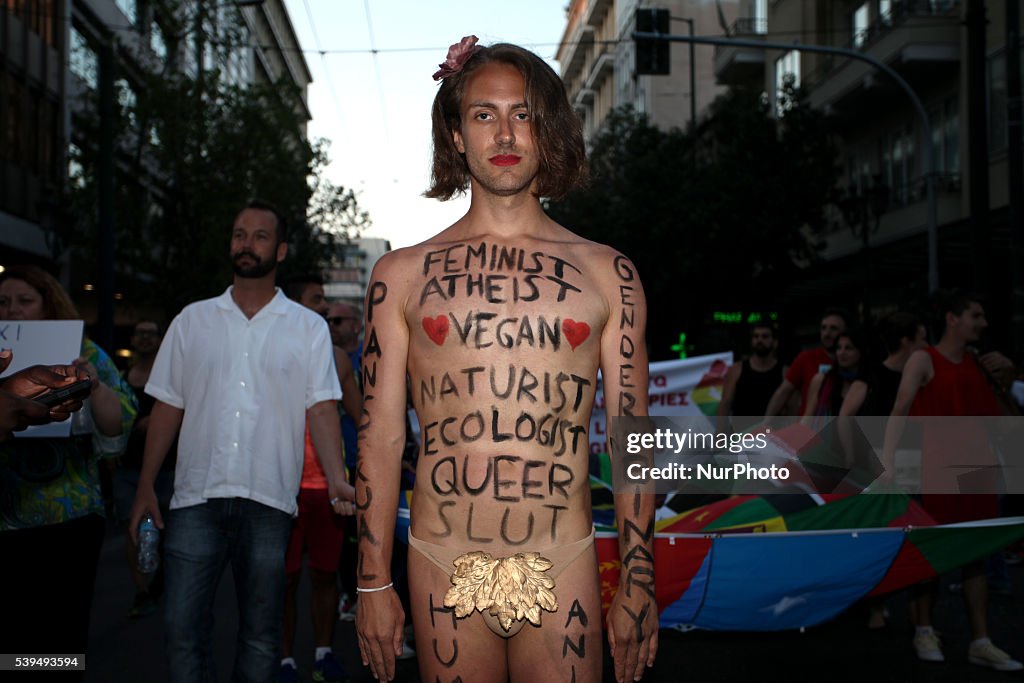 Gay Pride Parade 2016 in Athens