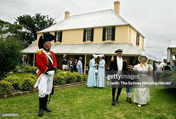 Mamre Homestead, St Marys celebrates the bicentennary of the original landgrant to the Rev Samuel Maesden attended by her excellency Prof. Marie...