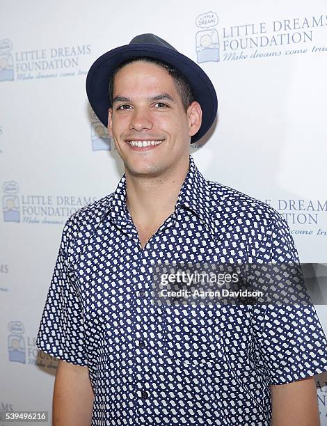 Jean Pierre Espiritusanto attends Little Dreams Foundation Annual Open Musical Auditions at Seminole Hard Rock Hotel on June 11, 2016 in Hollywood,...