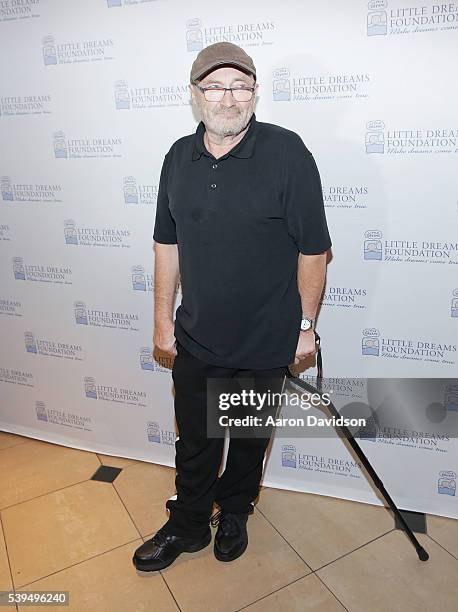 Phil Collins attends Little Dreams Foundation Annual Open Musical Auditions at Seminole Hard Rock Hotel on June 11, 2016 in Hollywood, Florida.