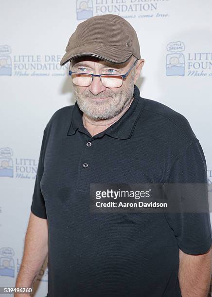 Phil Collins attends Little Dreams Foundation Annual Open Musical Auditions at Seminole Hard Rock Hotel on June 11, 2016 in Hollywood, Florida.