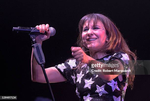 Eva Amaral performs on stage on June 11, 2016 in Barcelona, Spain.