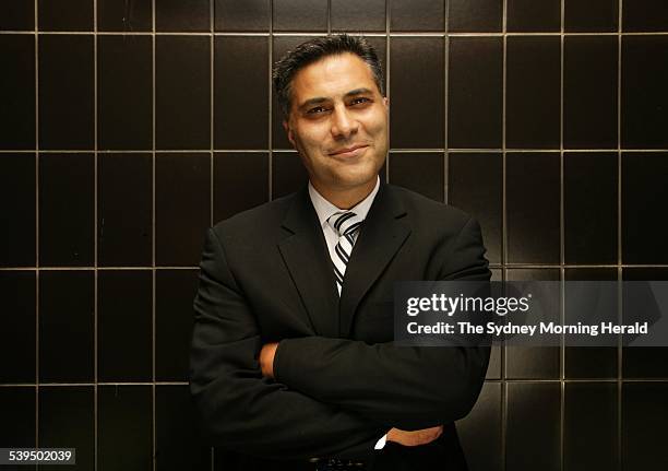 The new boss of the National Australia Bank, Ahmed Fahour, 23 December 2004. SMH Picture by SIMON SCHLUTER