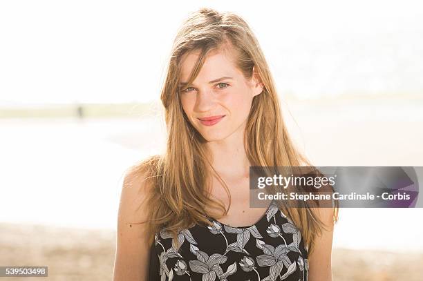 Actress Noemie Schmidt attends a photocall during the 30th Cabourg Film Festival on June 11, 2016 in Cabourg, France.