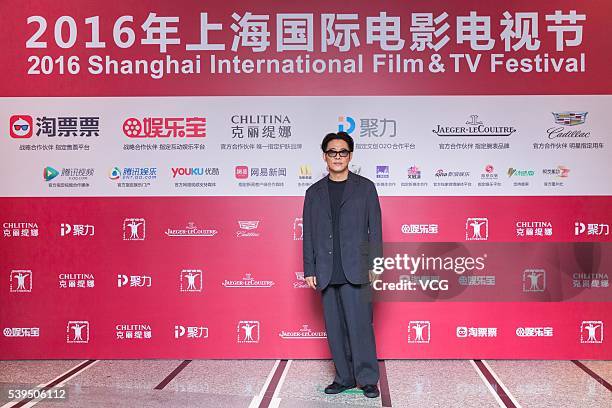 Actor Jet Li arrives for the red carpet of the 19th Shanghai International Film Festival at Shanghai Grand Theatre on June 11, 2016 in Shanghai,...