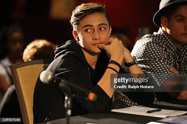Nic Collins attends Little Dreams Foundation Annual Open Musical Auditions at Seminole Hard Rock Hotel & Casino on June 11, 2016 in Hollywood,...