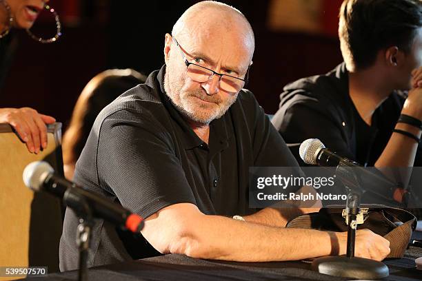 Phil Collins attends Little Dreams Foundation Annual Open Musical Auditions at Seminole Hard Rock Hotel & Casino on June 11, 2016 in Hollywood,...