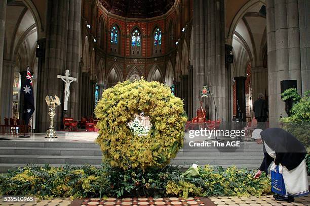 Joined in grief: an interfaith memorial service at St Patrick?s Cathedral for those killed in the downing of flight MH17 three weeks ago. National...