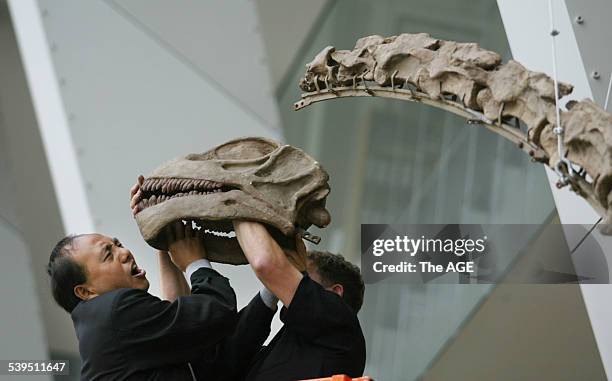 Saurus Head 103 Sauropod Head Stock Photos, High-Res Pictures, and Images - Getty ...