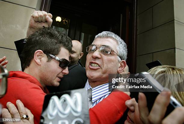 Dominic Mick Gatto walked free from the Supreme Court after being aquitted of murdering Andrew Veniamin in a Carlton restaurant in 2004 - hugs his...