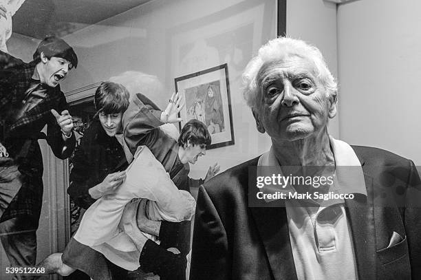 Photographer Harry Benson attends the "Harry Benson: Shoot First" event at the 2016 Greenwich International Film Festival - Day 3 on June 11, 2016 in...