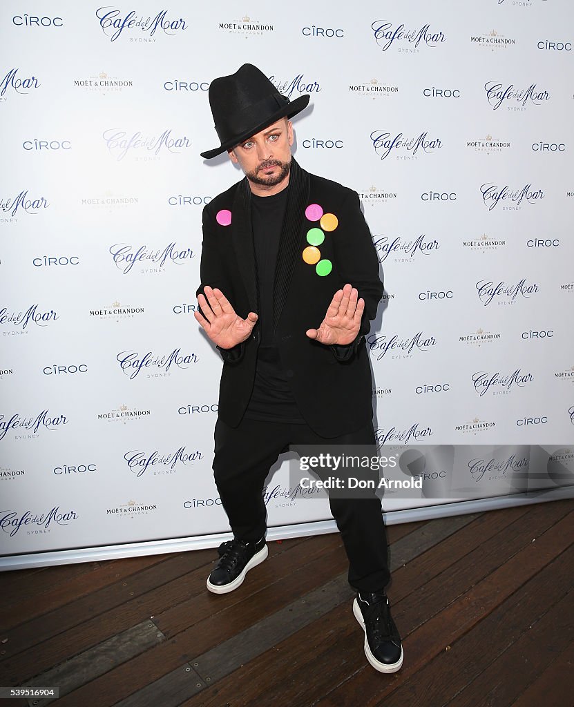 Boy George Performs DJ Set For Vivid Sydney