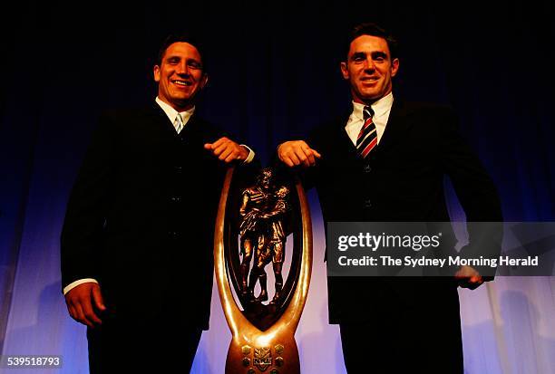 The Rugby League Grand Final Breakfast at the Westin Hotel in Sydney on 30 September 2004. The Sydney City Roosters and the Canterbury Bulldogs were...