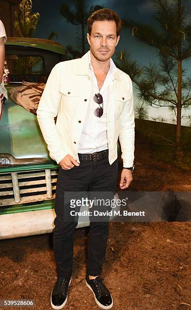 Paul Sculfor attends the Belstaff presentation during The London Collections Men SS17 at QEII Centre on June 12, 2016 in London, England.