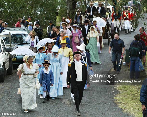 Mamre Homestead, St Marys celebrates the bicentennary of the original landgrant to the Rev Samuel Maesden attended by her excellency Prof. Marie...