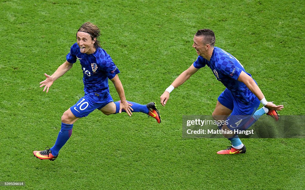 Turkey v Croatia - Group D: UEFA Euro 2016