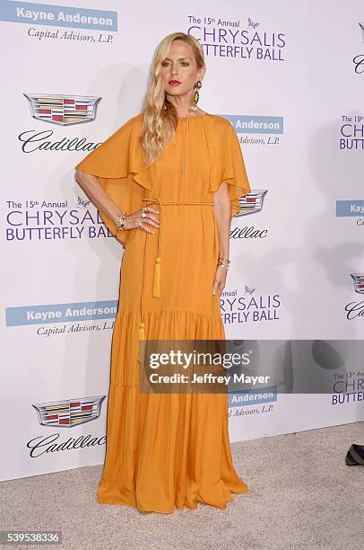 Fashion designer Rachel Zoe arrives at the 15th Annual Chrysalis Butterfly Ball at a private residence on June 11, 2016 in Brentwood, California.