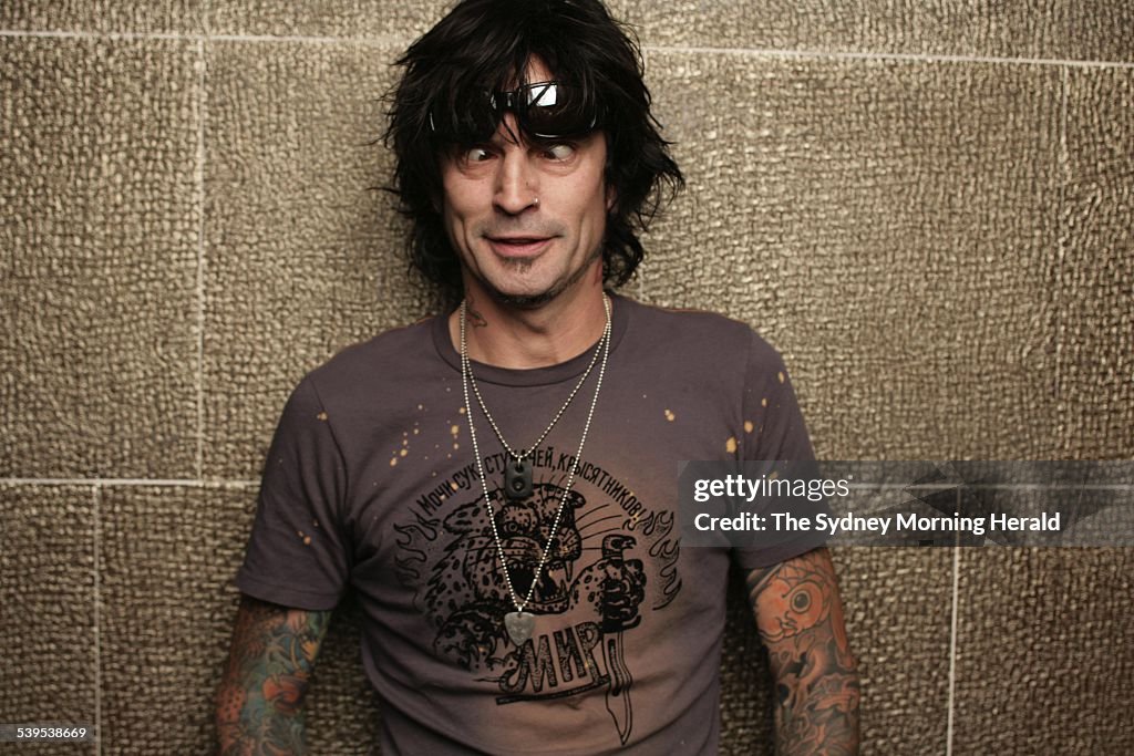 Tom Lee Rocker Motley Crue rocker Tommy Lee photographed at the Intercontinental ...