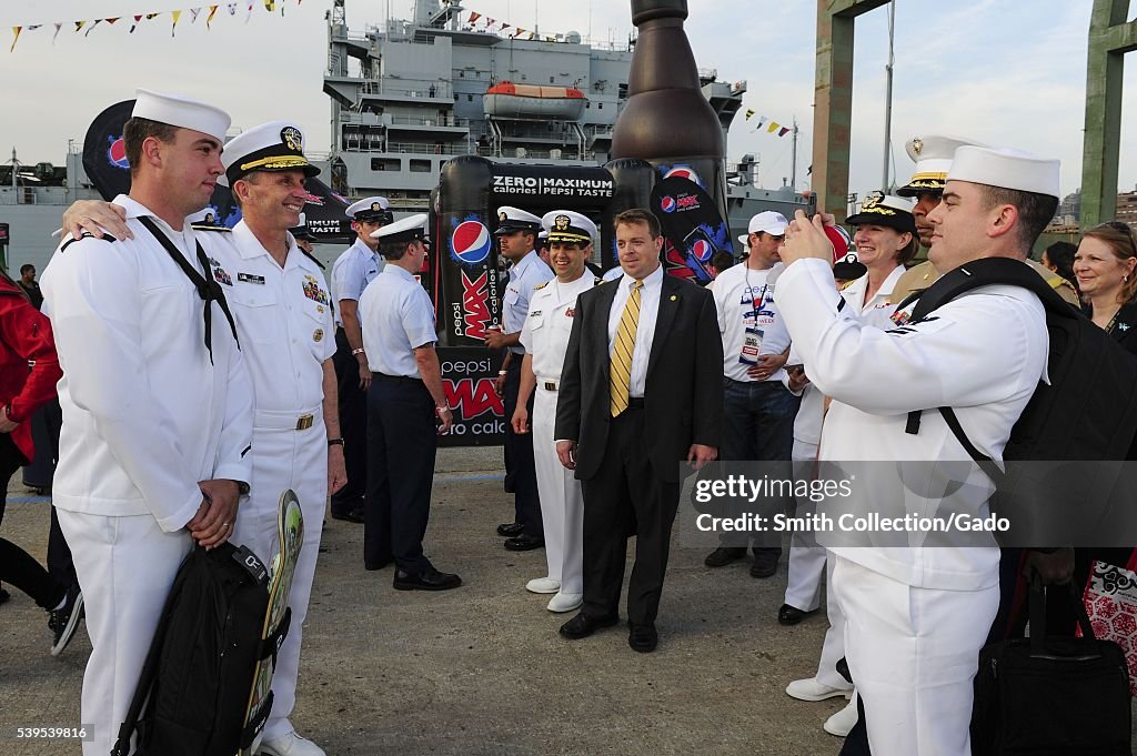 Naval Officer And Sailor