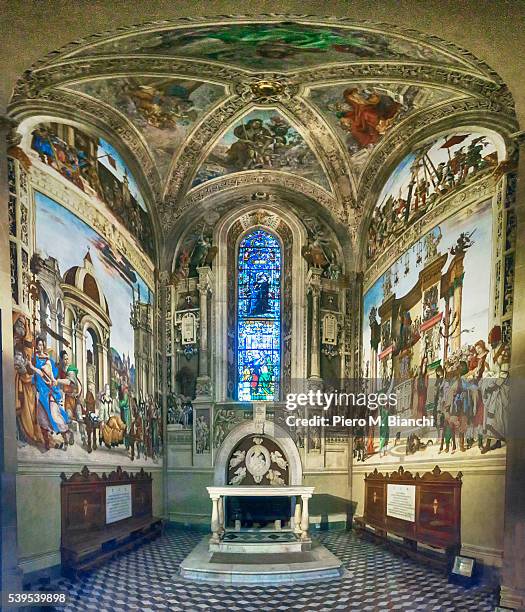 florence - chapel stock pictures, royalty-free photos & images