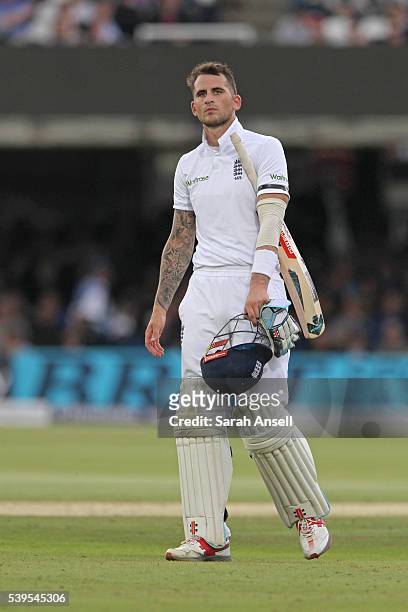 During day four of the 3rd Investec Test match between England and Sri Lanka at Lord's Cricket Ground on June 12, 2016 in London, United Kingdom.