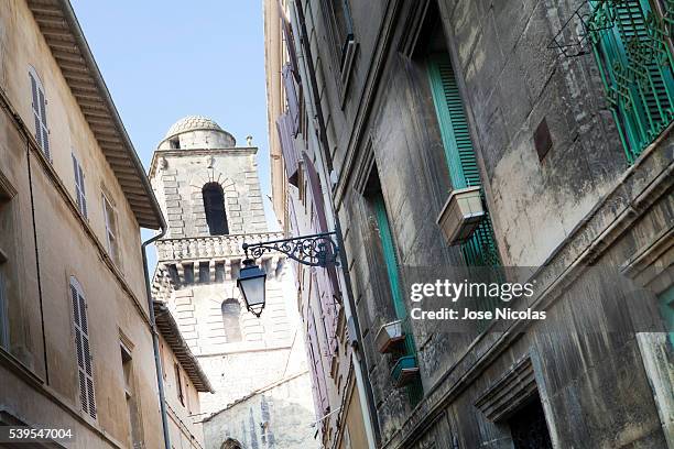 the city of arles - arles stock pictures, royalty-free photos & images