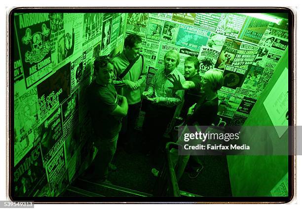 Music festival directors, L-R Simon Daly- Falls Festival, Matt High - Meredith Festival, Glenn Wheatley - Melbourne International Music Festival,...