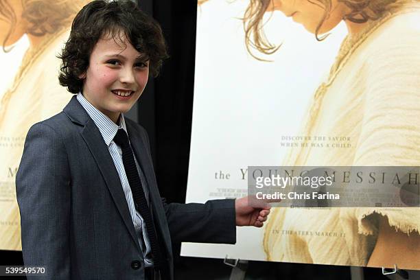 March 10, 2016 --- Actor Adam Greaves-Neal arrives for the LA Premiere of "The Young Messiah" at the Cinemark Playa Vista in Los Angeles, Ca. ---...