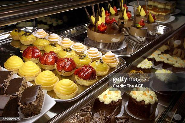 Zimt Patissery Bakery, 38 Hamilton Street, Mont Albert on 16th March, 2005. THE AGE EPICURE Picture taken by GARY MEDLICOTT