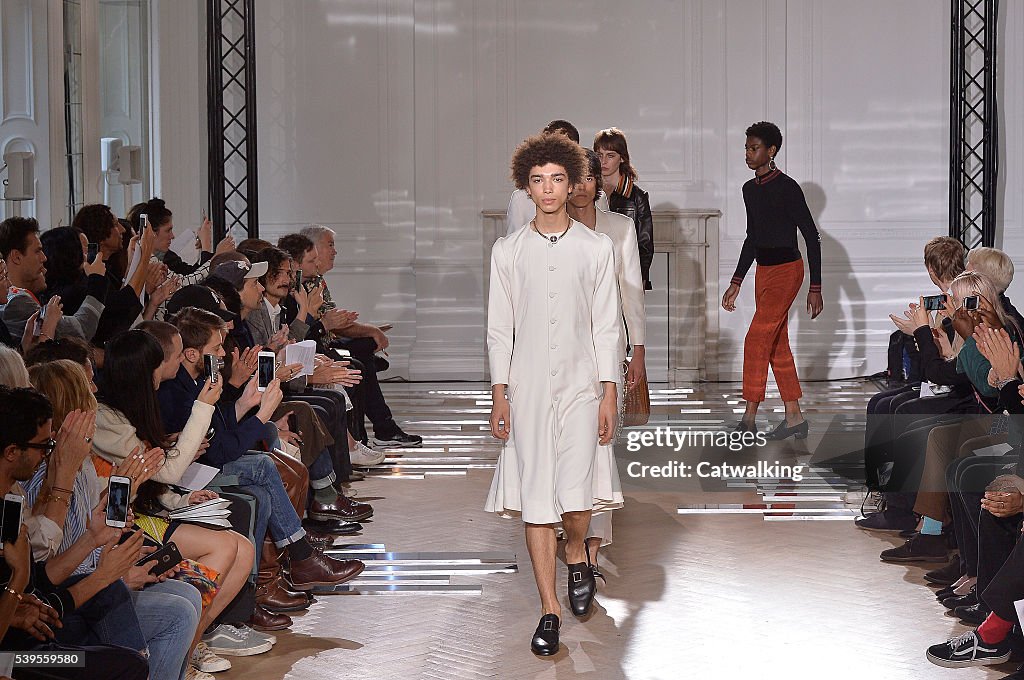 Wales Bonner - Mens Spring 2017 Runway - London Menswear Fashion Week