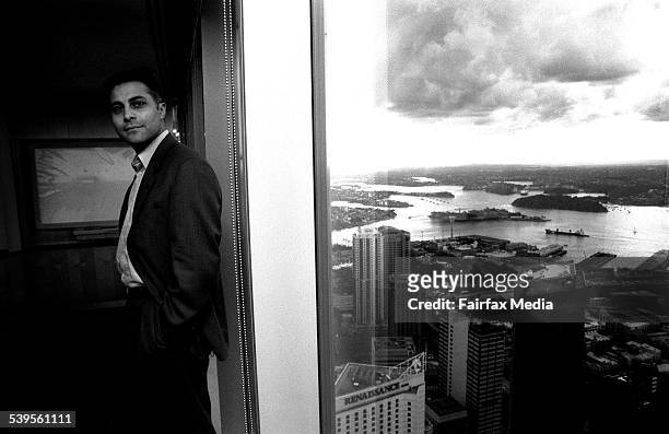 Picture of Ahmed Fahour, Vice President Of Boston Consulting Group, 5 July 2000. AFR Picture by VIRGINIA STAR