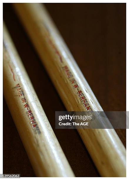 Johnny Chester is selling two drumsticks that he has had for 41 years and were used by Ringo Star of the Beatles on 22nd June, 2005. THE AGE NEWS...