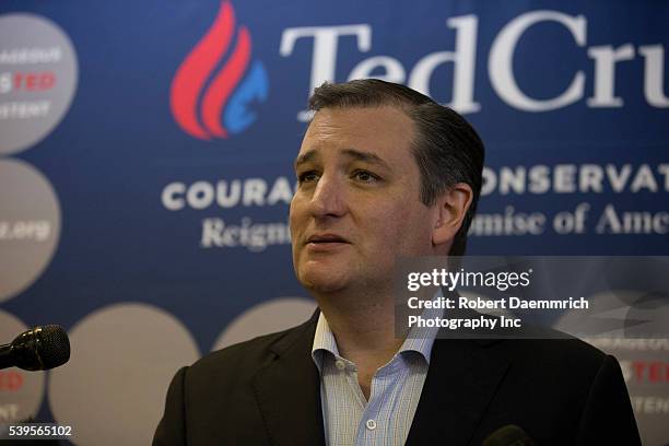 Republican challenger Ted Cruz makes a final push with several Texas stops on the night before the Super Tuesday primaries. Cruz appeared with former...