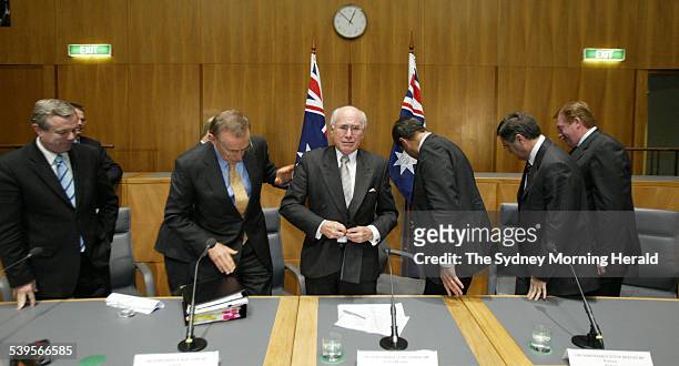 Press conference following the annual COAG meeting with state premiers - ACT John Stanhop, SA Mike Rann, QLD Peter Beattie, NSW Bob Carr, Victoria...