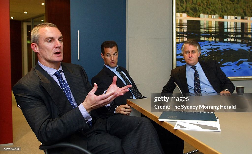 Stuart Pickell Malcolm Turnbull, Stuart Stuckey and Russell Pillemer talk about ...
