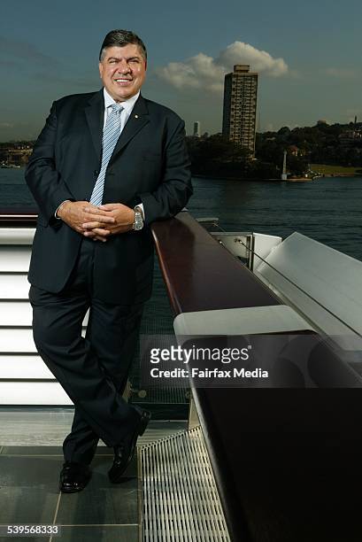Of Aussie John Symond at his apartment at Walsh Bay, 8 March 2005. AFR Picture by ANDREW QUILTY