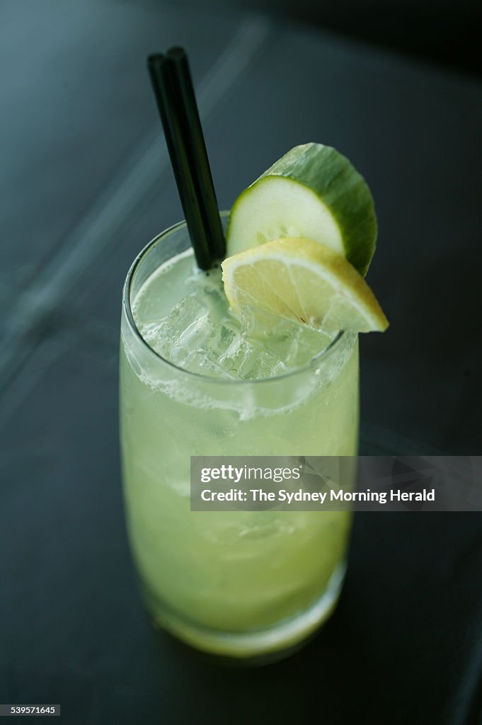 The Green Day Mocktail, from Cruise Lounge, at the Overseas Passenger Terminal,