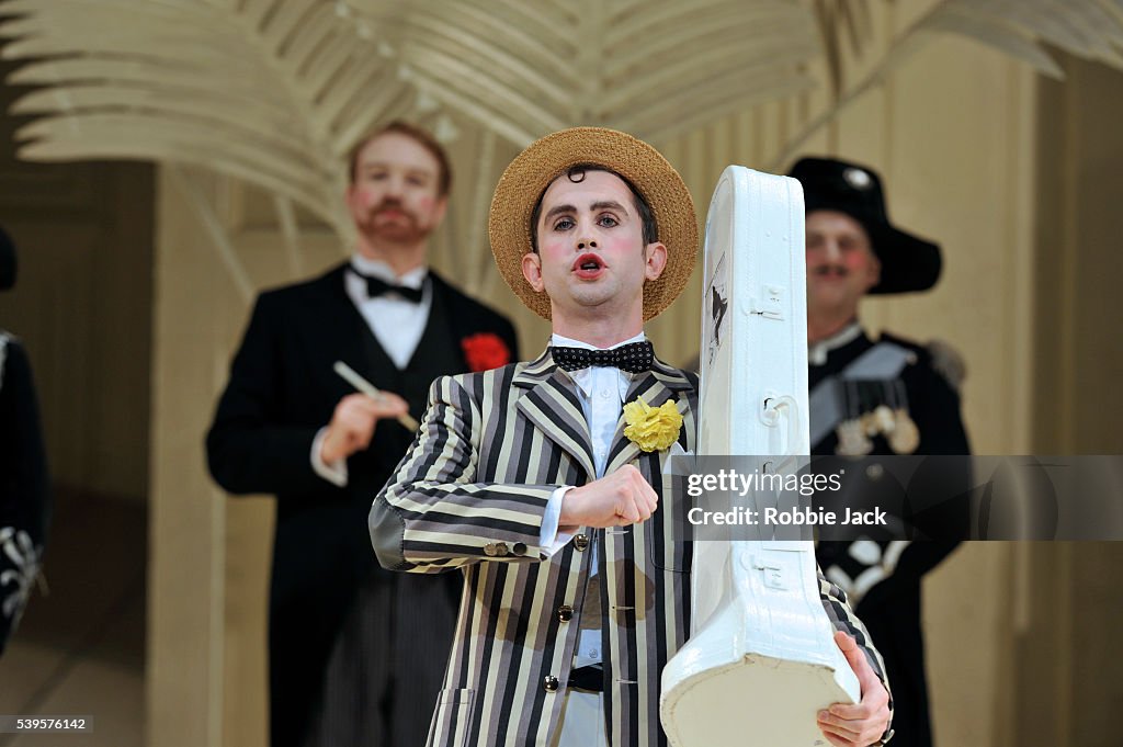 UK - English National Opera's production of Jonathan Miller's The Mikado directed by Jonathan Miller and conducted by Fe