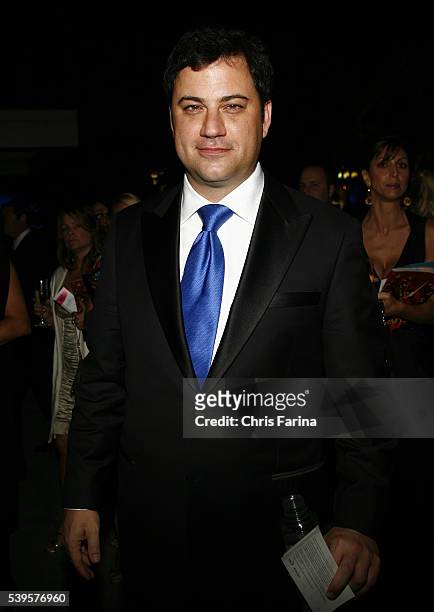 Talk show host Jimmy Kimmel at the Governors Ball to celebrate the 60th Primetime Emmy® Awards held at the Nokia Theatre.