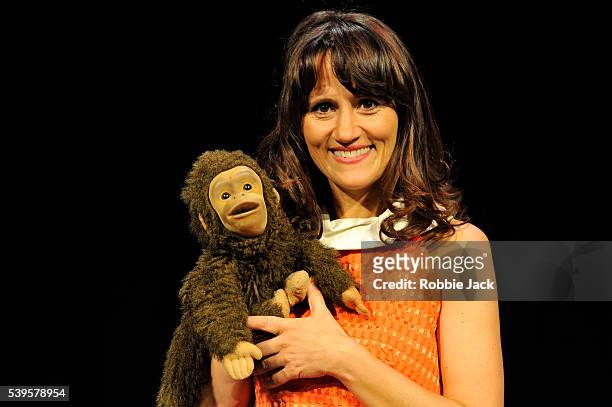 Nina Conti performs her show In Your Face at the Criteron Theatre in London.