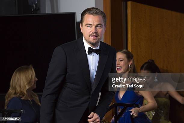 88th Academy Awards press room Actor in a leading role winner Leonardo DiCaprio for the film "The Revenant."