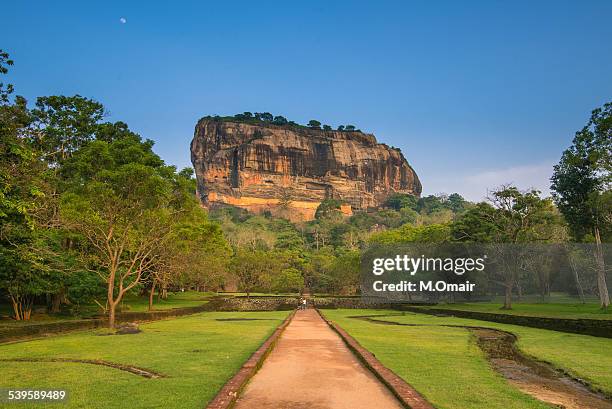 sigiriya rock - dambulla stock pictures, royalty-free photos & images