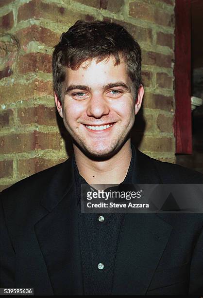 Portrait of Joshua Jackson. The actor appears on the front cover of the first issue.