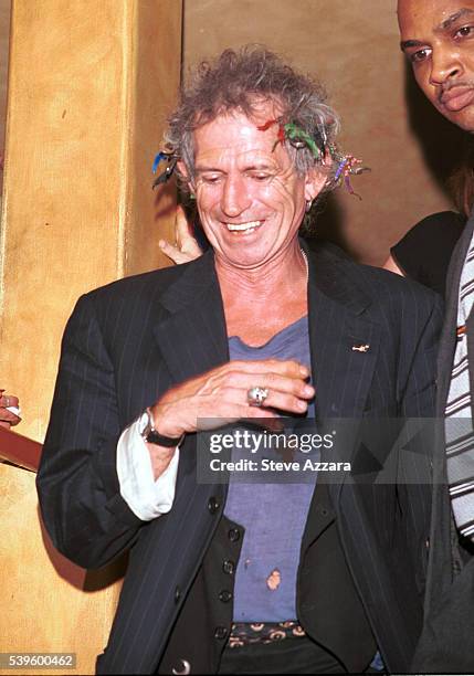 KEITH RICHARDS AT JUNO SUBSCRIBER PARTY, Fotografia de notícias