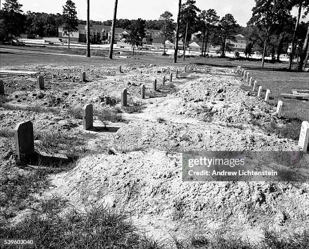New graves of prisoners who died in the huge Texas prison system are dug in the prison cemetery in Huntsville. The state of Texas executes more...