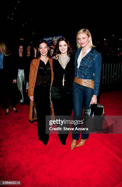 The cast of 'Charlie's Angels': Lucy Liu, Drew Barrymore and Cameron Diaz.