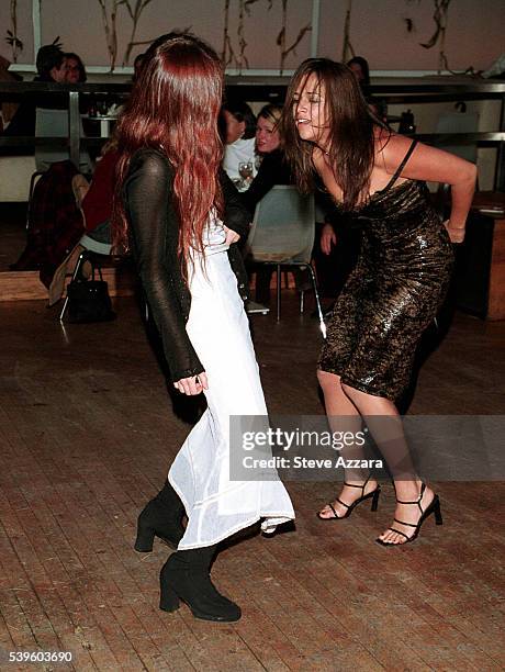 Isidra Vega and Rachel Miner (right, and the former wife of Macauley Culkin.