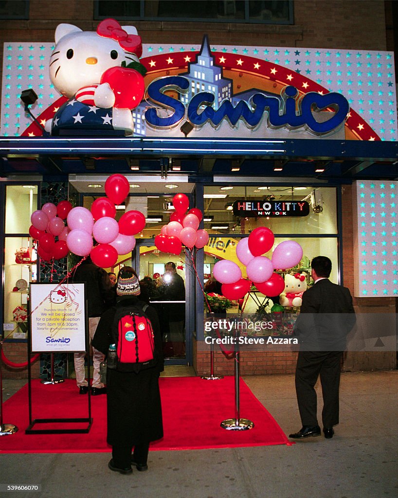 Exterior view of the new Sanrio store in New York City, home of Hello  News Photo - Getty Images