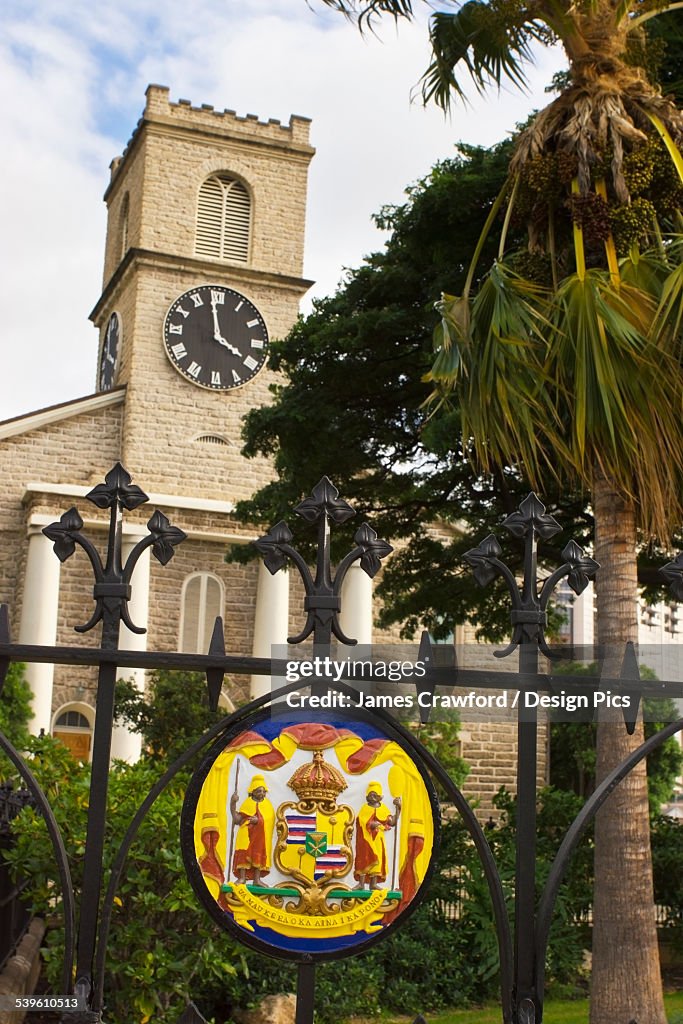 Kawaiahao Church In Historic Downtown Honolulu